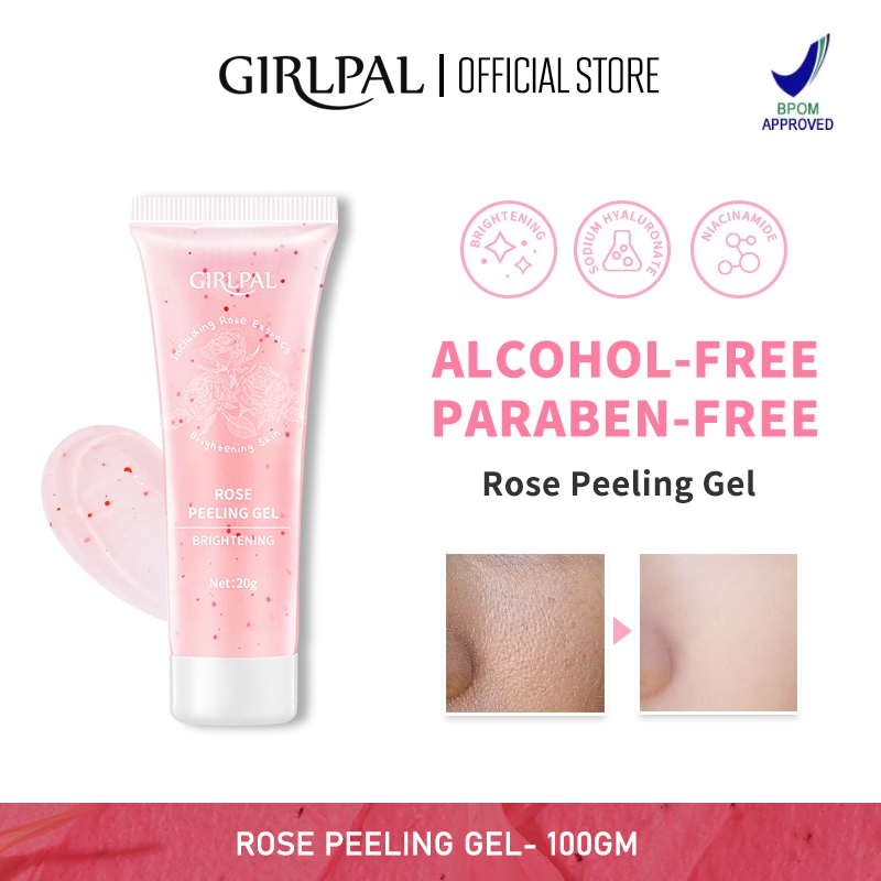 Girlpal Rose Peeling Gel 100g Jeevee