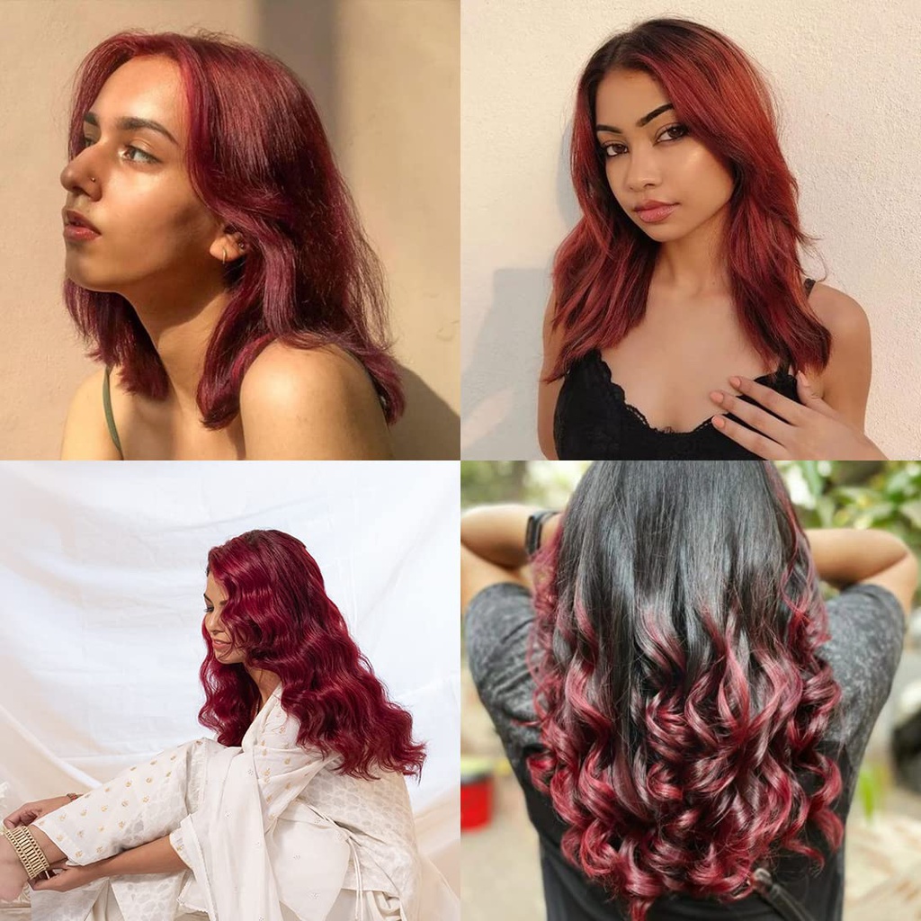 Buy Paradyes Ruby Wine Red Hair Color Kit Online at best price