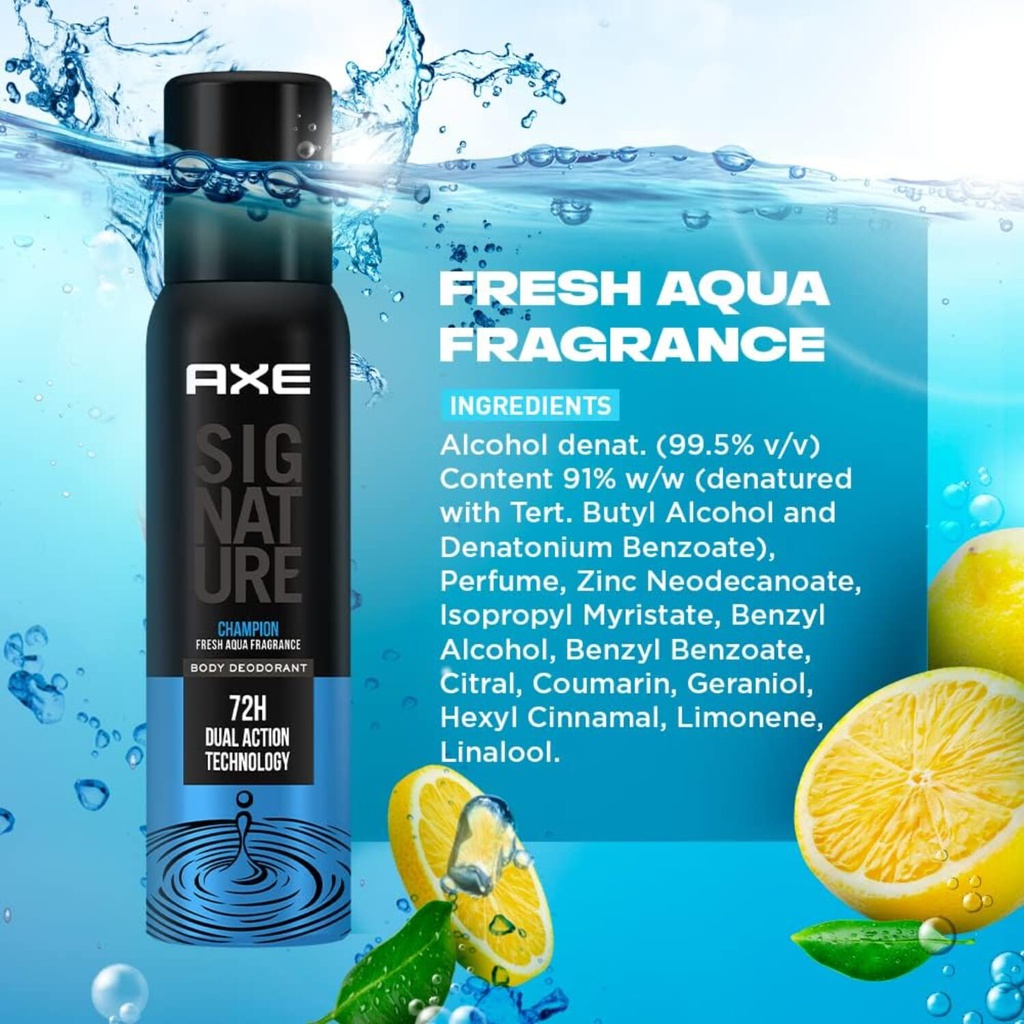 Axe Sig Perfume Champion 154ml Jeevee