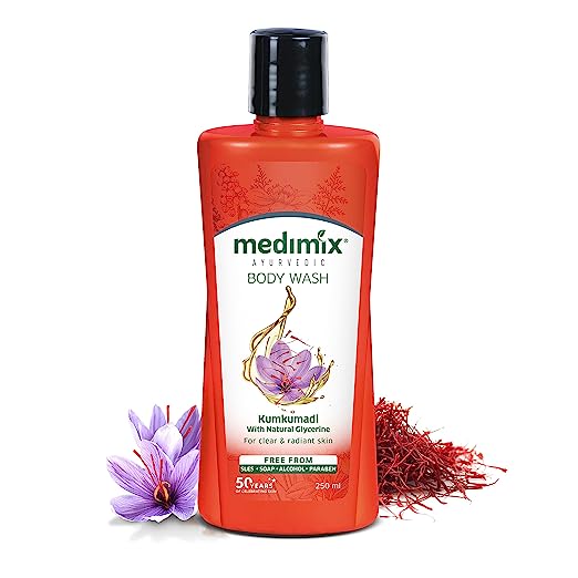 Medimix Body Wash Kumkumadi With Natural Glycerine 300 Ml Jeevee