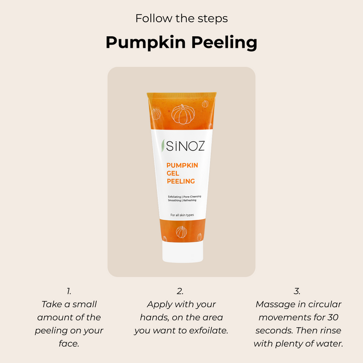 Sinoz Pumpkin Gel Peeling 100ml Jeevee