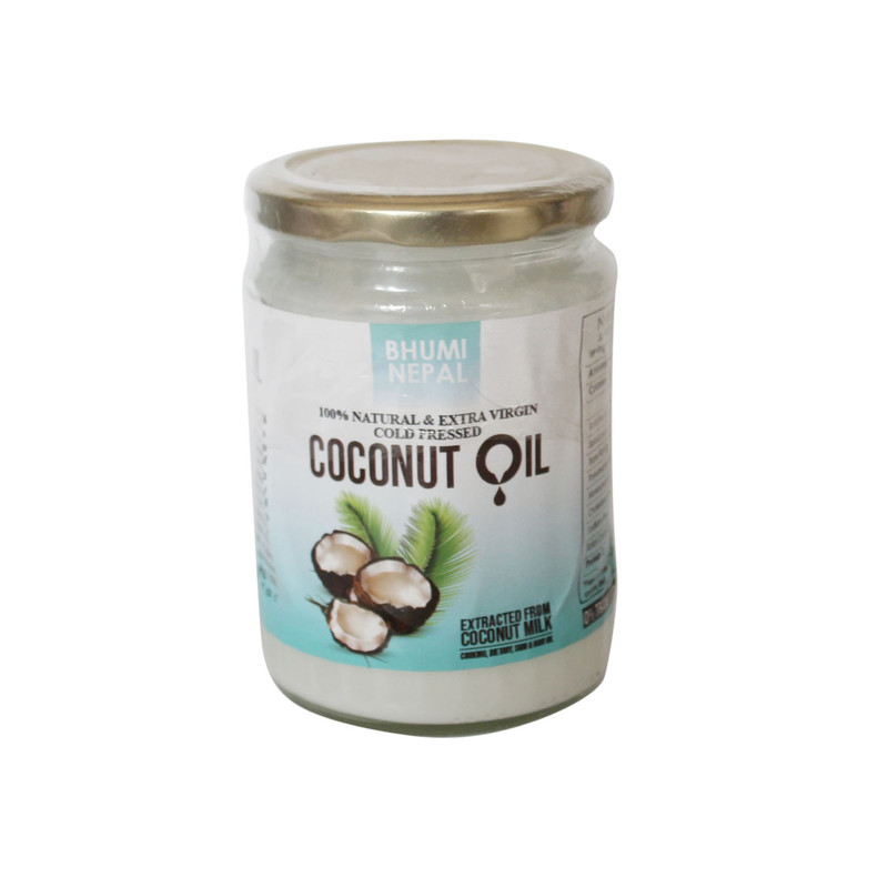 Bhumi Nepal Extra Virgin Cold Pressed Coconut Oil500 Ml Jeevee