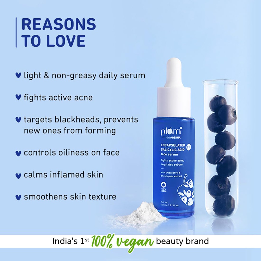 Plum 2 Encapsulated Salicylic Acid Face Serum (30 Ml) Jeevee