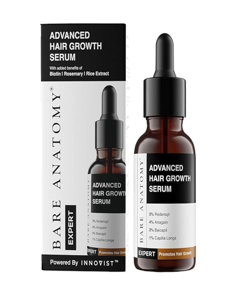 Bare Anatomy Advanced Hair Growth Serum 30ml | Jeevee