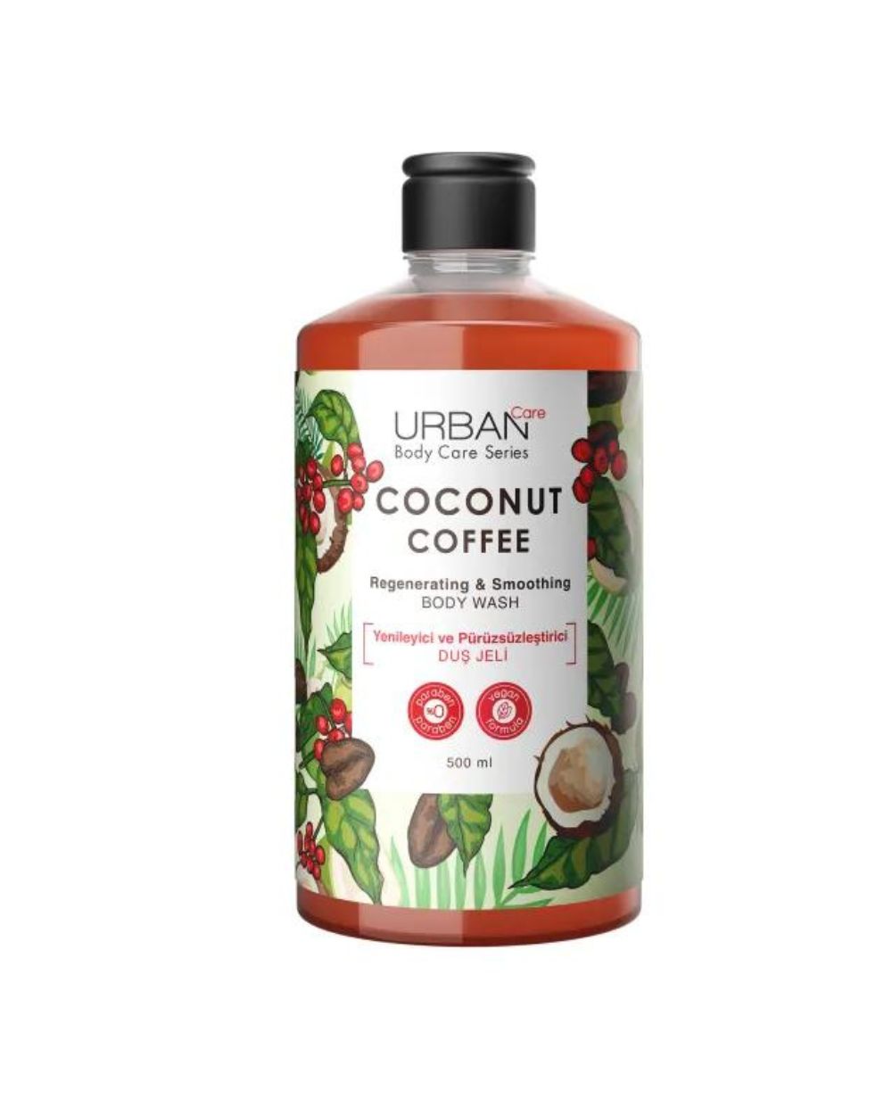 Urban Care Coconut Coffee Body Wash 500 Ml Jeevee