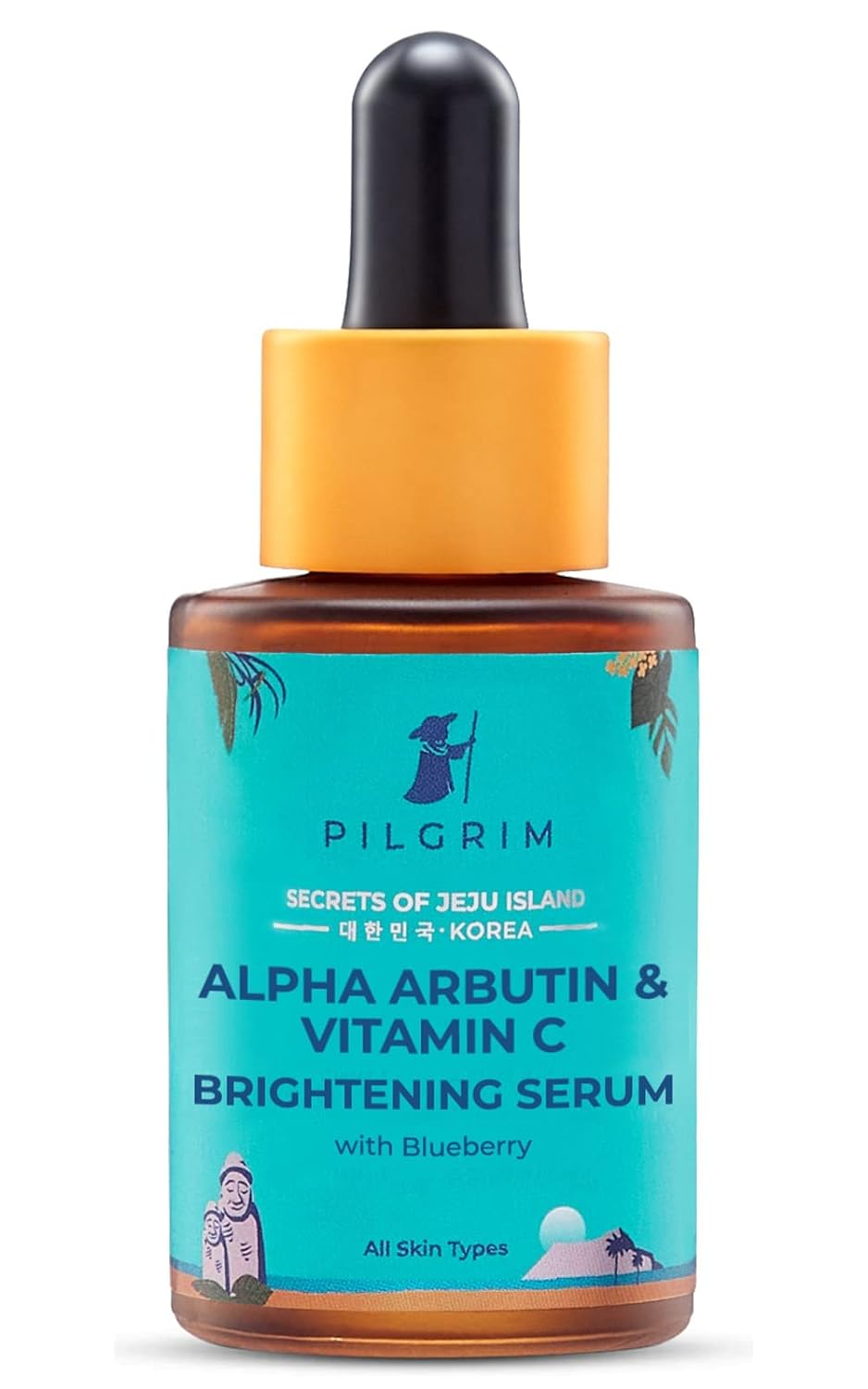 Pilgrim Alpha Arbutin & Vitamin C Brightening Serum 30ml Jeevee