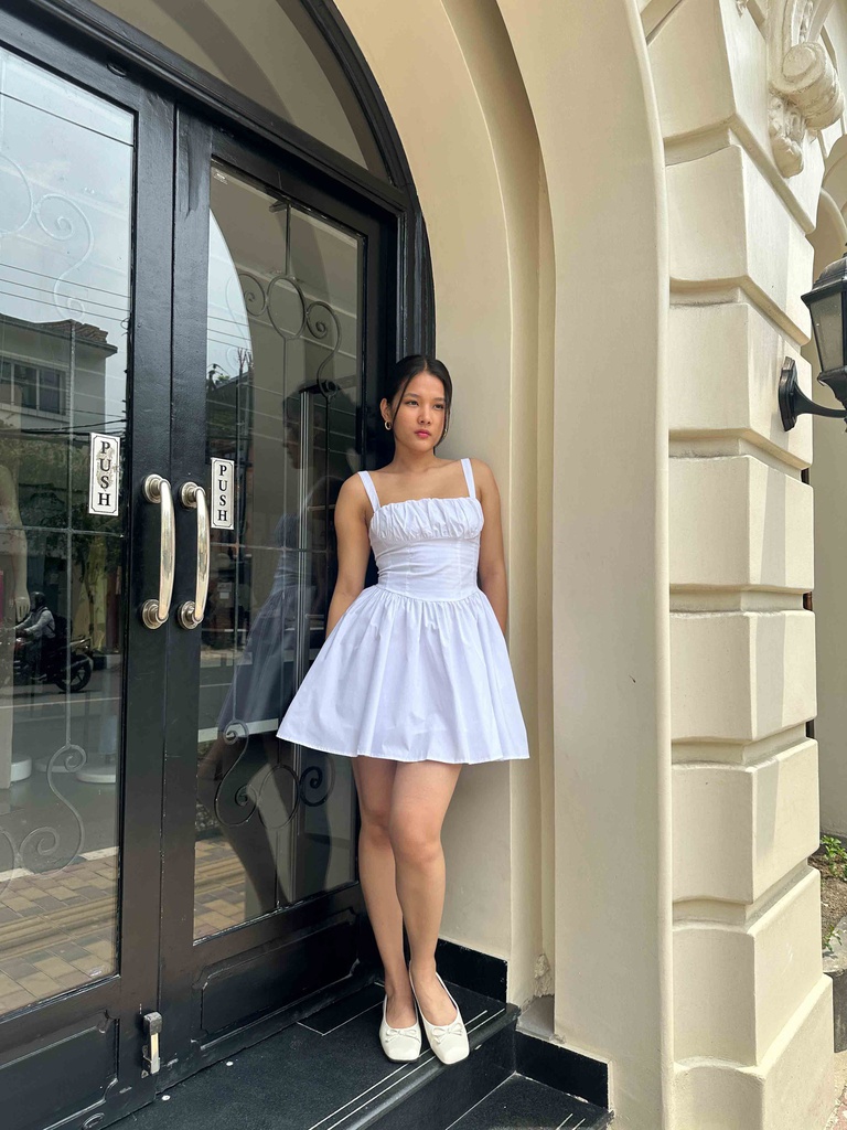 White Salt Dress