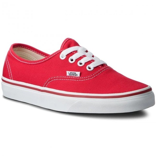 Vans Red Authentic Lace Up Shoes (unisex) 901169 (eu38) Jeevee