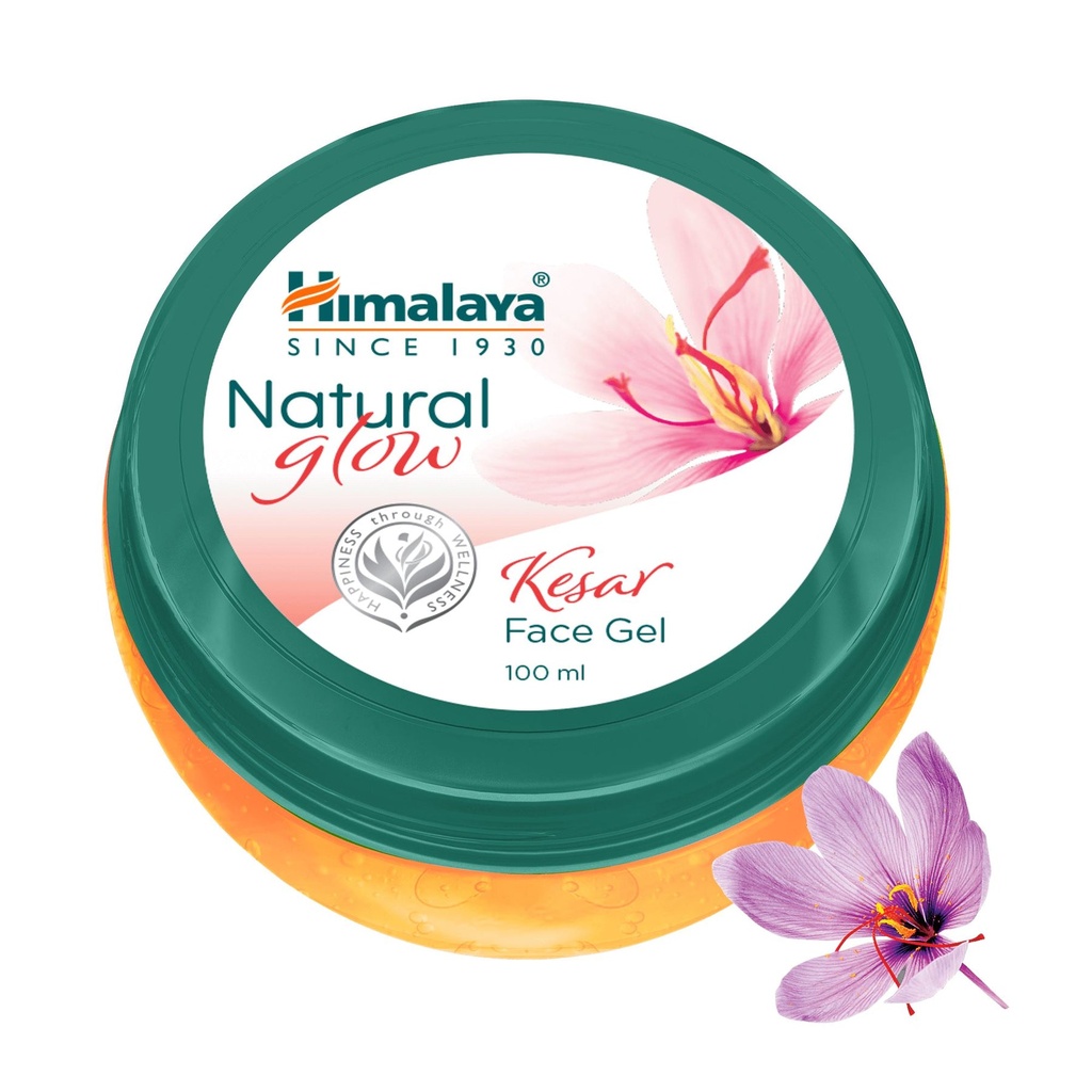 Himalaya Natural Glow Kesar Face Gel100 Ml Jeevee