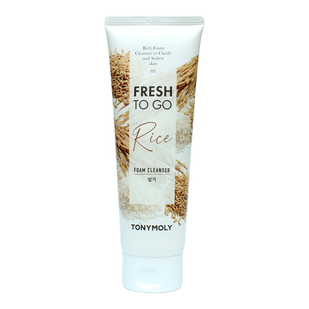 Tonymoly Fresh To Go Rice Foam Cleanser-170ml | Jeevee